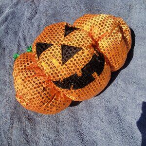 Pumpkin Sequin Bubble Costume "Small"